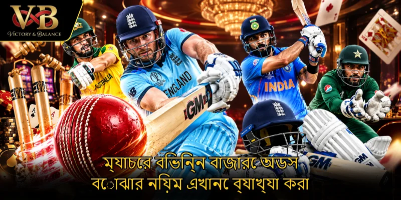 ম্যাচের বিভিন্ন বাজারে অডস বোঝার নিয়ম এখানে ব্যাখ্যা করা